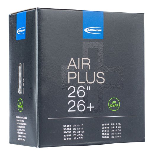 Immagine prodotto da Schwalbe Camera d&#039;Aria - Air Plus No. 13+AP - 26&quot; | AV