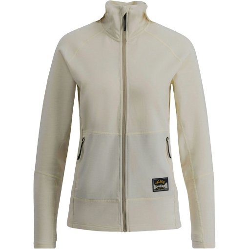 Foto de Lundhags Chaqueta Mujer - Tived Merino Full Zip - Chalk White 00300