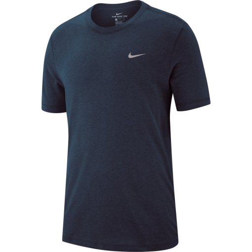 Produktbild von Nike Dri-FIT Training T-Shirt Herren - obsidian heather/matte silver AR6029-473