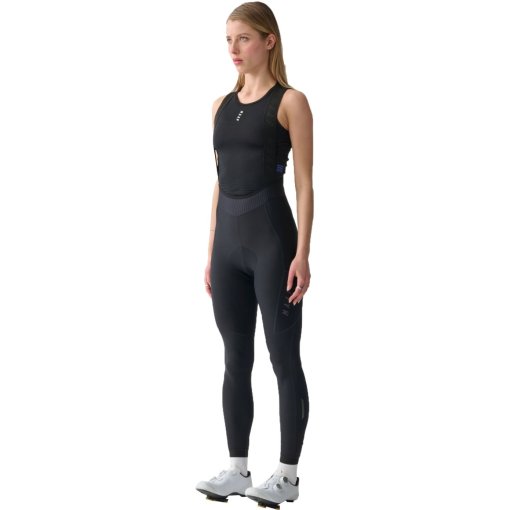 Foto de MAAP Culotte con Tirantes Ciclismo Térmico Mujer - Team Evo Cargo - negro/negro