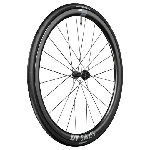 Immagine prodotto da DT Swiss | Continental Sistema a Ruota WTS - Ruota Anteriore ERC 1400 DICUT 35 + Copertone Pieghevole AERO 111 - 28&quot; | 12x100mm