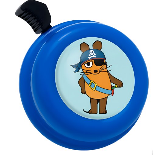 Produktbild von Liix Colour Bell Fahrradklingel - Maus Pirat Striking Blue