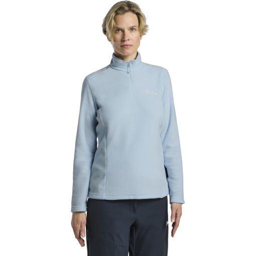 Immagine prodotto da Jack Wolfskin Golfino in Pile Donna - Taunus Half Zip - ice blue