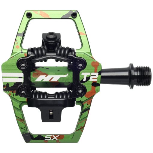 Immagine prodotto da HT T2-SX Pedali a Scatto - BMX-SX - green camo