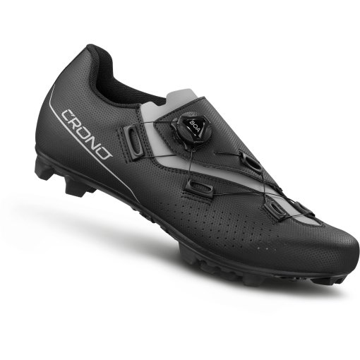 Crono CR3 Road Shoes - Black/Silver | BIKE24