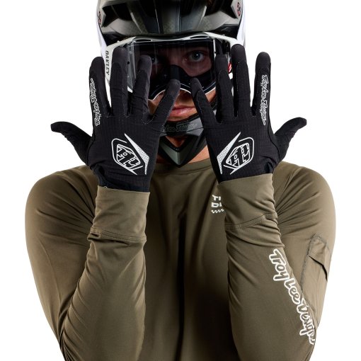 Guanti Troy Lee Designs MTB Flowline Mono nero | [it