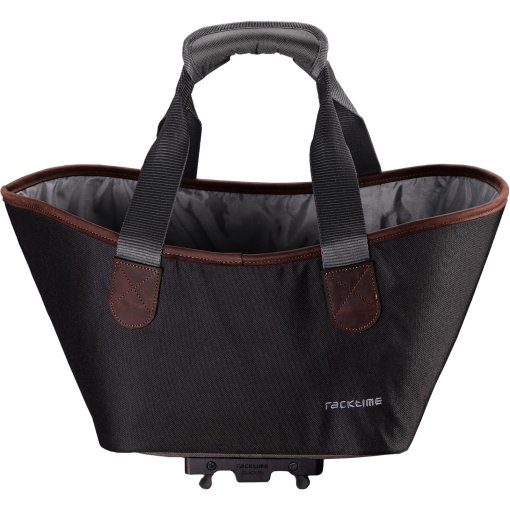 Produktbild von Racktime Agnetha Gepäckträger-Einkaufstasche 15L - carbon black