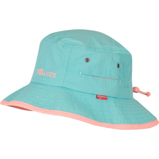 Immagine prodotto da Trollkids Cappello da Sole Bambino - Trollfjord - Aqua Haze/Peony Rose