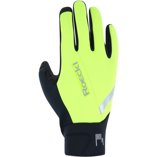 Foto de Roeckl Sports Guantes Ciclismo - Rovato - fluo yellow 2100