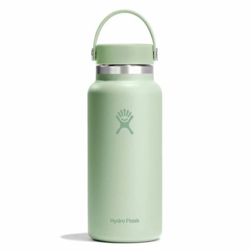 Foto de Hydro Flask Botella Térmica - 32oz Wide Mouth + Tapa Flex - 946ml - Aloe