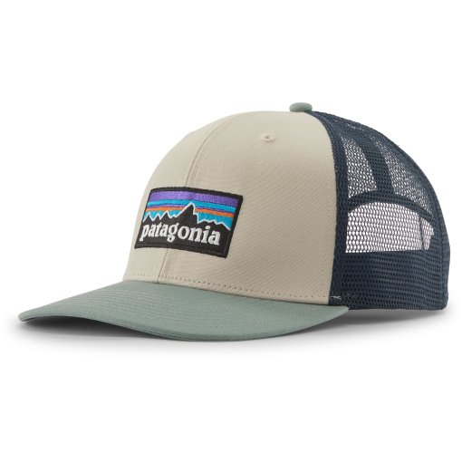 Photo produit de Patagonia Casquette - P-6 Logo Trucker - Pumice