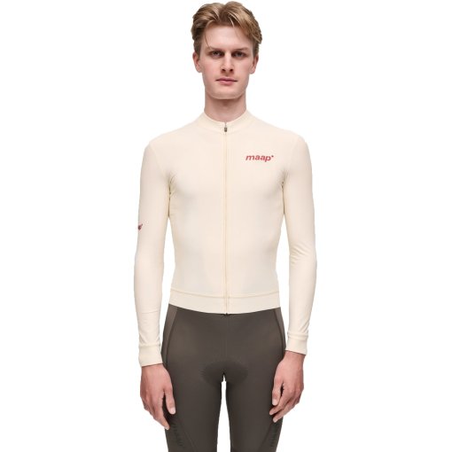 Billede af MAAP Training Thermo 2.0 Langærmet cykeltrøje til herrer - cream