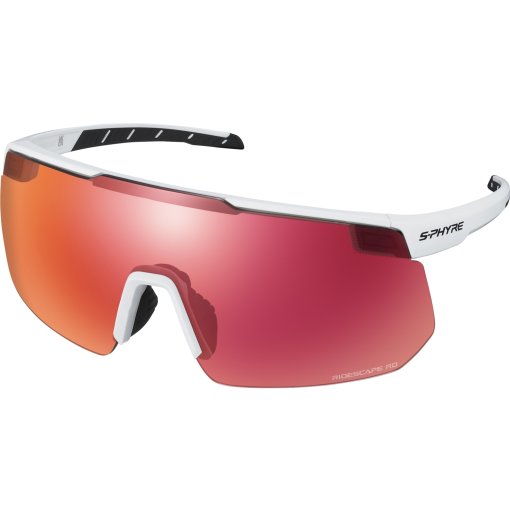 Foto de Shimano Gafas - S-Phyre 2 - Matte Extra White - Ridescape RD | Clear