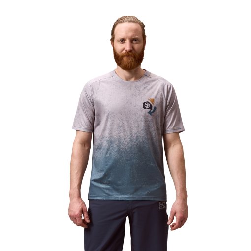 Produktbild von Endura Singletrack Print Kurzarm-Shirt Herren - titanium