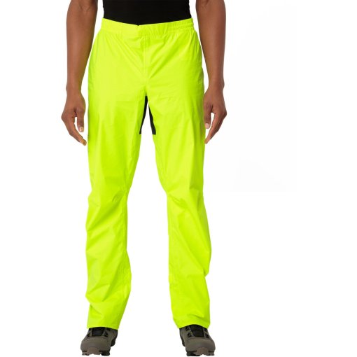 Produktbild von Vaude Drop II Regenhose Herren - Regular - neon yellow/neon yellow