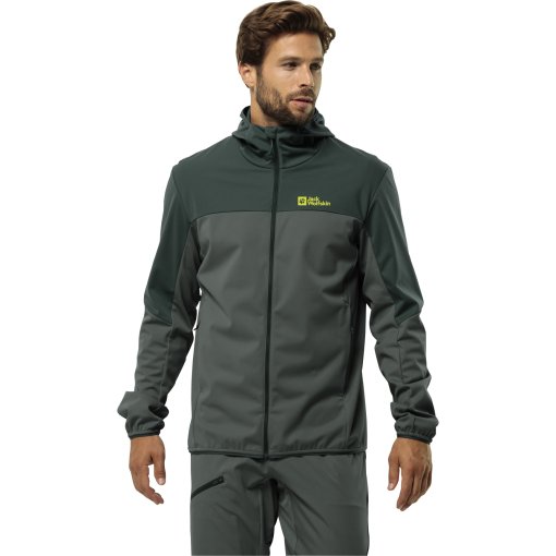 Foto de Jack Wolfskin Chaqueta con Capucha Hombre - Feldberg - slate green