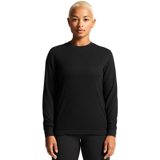 Foto de CRAFT Camiseta Manga Larga Mujer - Wool Waffle - Black