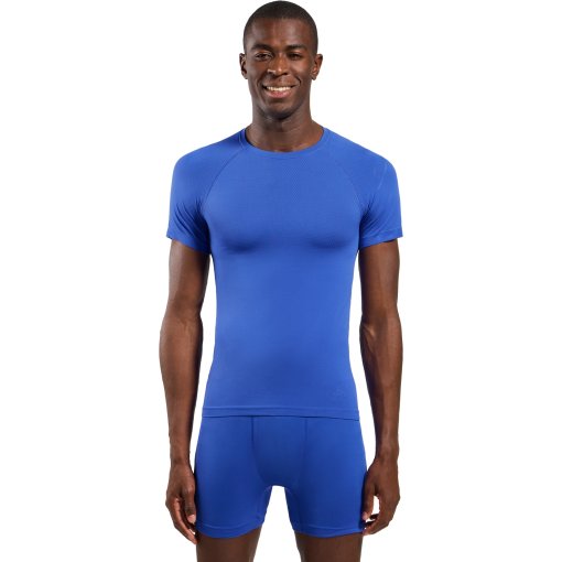 Picture of Odlo Performance X-Light Short-Sleeve Base Layer Top Men - dazzling blue