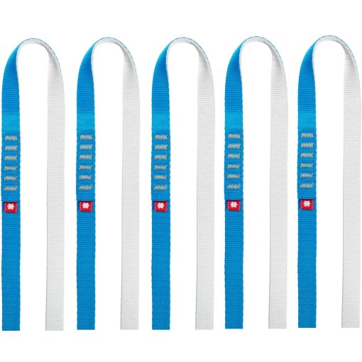 Photo produit de Ocún Sangle - O-Sling Eco-PES 16 mm - Pack de 5 - 120 cm blue
