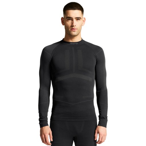 Foto de CRAFT Camiseta Manga Larga Hombre - Active Intensity Crew - Black/Asphalt
