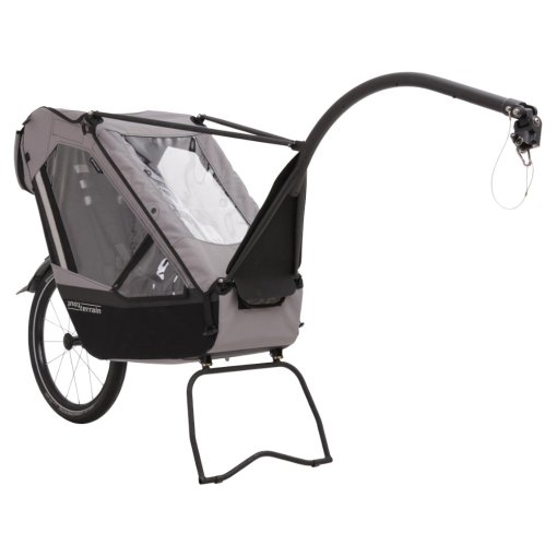 Produktbild von Tout Terrain Singletrailer II Touring Fahrradanhänger für 1 Kind - basaltgrau