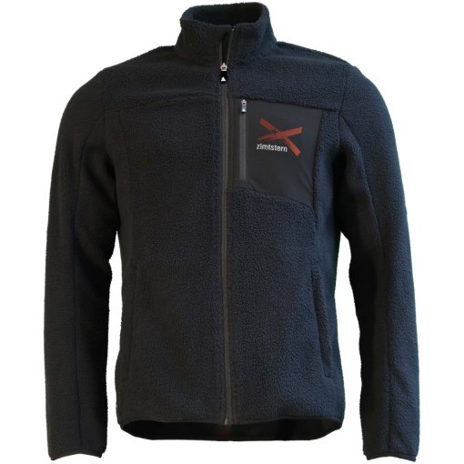 Produktbild von Zimtstern Fjellz Teddy Fleecejacke Herren - Pirate Black