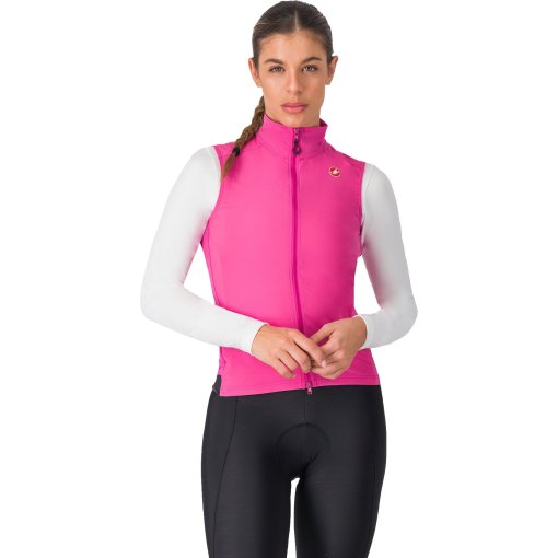 Foto de Castelli Chaleco Mujer - Espresso - violet pink/dark grey 563