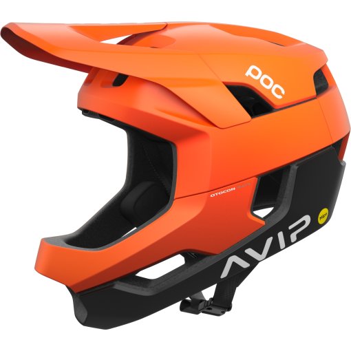 Foto de POC Casco - Otocon Race MIPS - 8375 fluorescent orange avip/uranium black matt