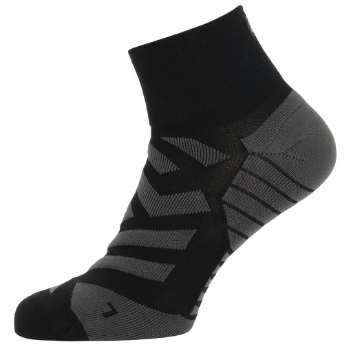 Produktbild von On Performance Mid Laufsocken Herren - Black &amp; Shadow