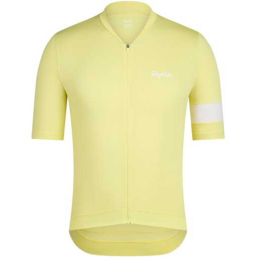 Produktbild von Rapha Core Lightweight Kurzarmtrikot Herren - canary yellow/white alyssum