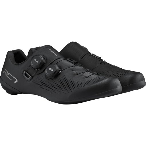 Foto de Shimano Zapatillas Ciclismo Carretera Hombre - SH-RC703 - Ancho - Negro