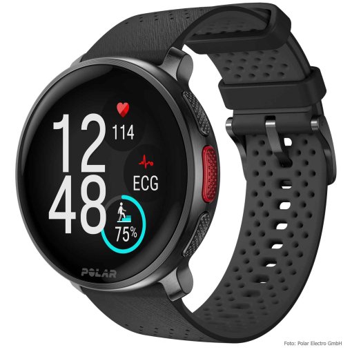 Produktbild von Polar Vantage V3 GPS Multisport Uhr - Night Black