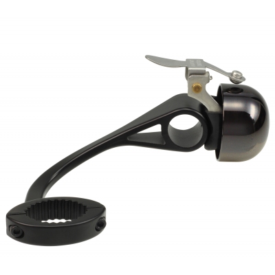 Productfoto van Crane Bell Co. E-NE SBR Fietsbel - neo black