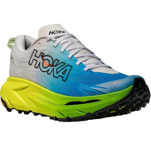 Picture of Hoka Mafate 5 Shoes Men - frost / hoka citrus