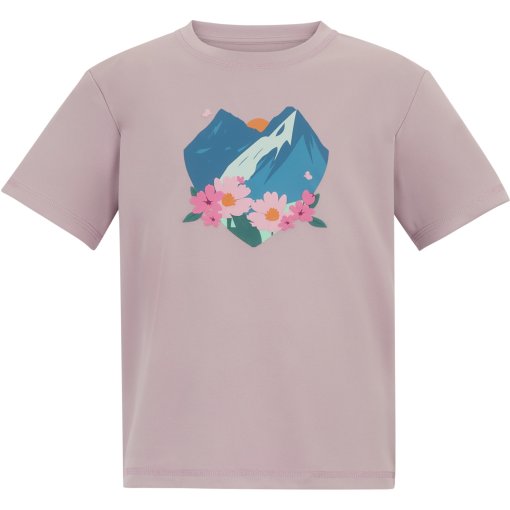 Productfoto van Regatta Aria T-Shirt Kinderen - Powder Lilac ZN7