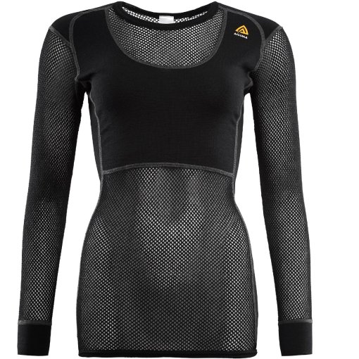 Immagine prodotto da Aclima Maglia a Maniche Lunghe Donna - Woolnet Crew Neck - jet black