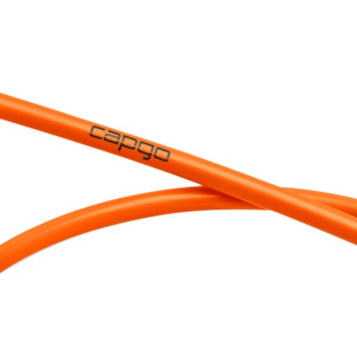 Immagine prodotto da capgo Guaina di Cavo di Cambio - Orange Line | 4mm | Kevlar/PTFE - arancione neon | 3000mm