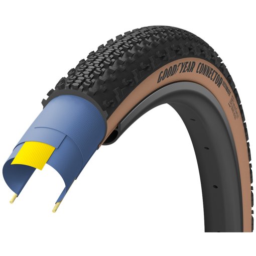 Foto de Goodyear Cubierta Plegable - Connector Ultimate - Tubeless Complete - 50-622 - negro/marrón