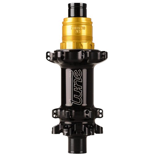 Produktbild von Tune Prince Boost Hinterradnabe - Standard Lager | 6-Loch | 12x148mm - 28-Loch - HG Endurance - schwarz