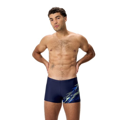 Picture of Speedo Medley Logo Aquashorts Men - peacoat/deep sapphire