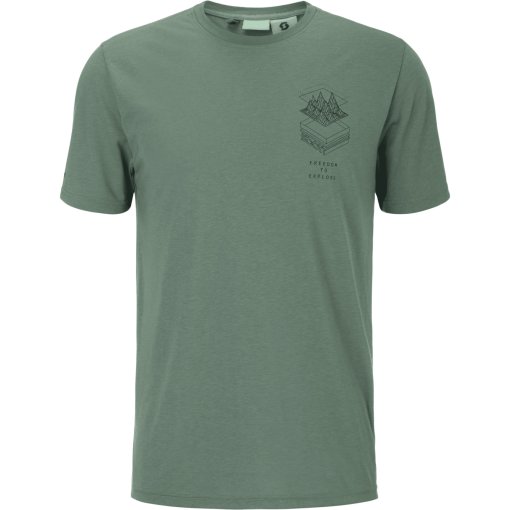 Photo produit de SCOTT Defined DRI T-shirt à manches courtes pour hommes - tranquil green