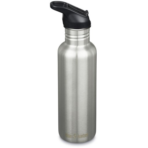Foto de Klean Kanteen Botella - Classic Flip Sport Cap - 800ml - brushed stainless