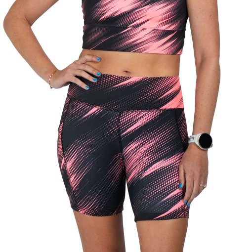 Foto de ZOOT Malla Corta Running Mujer - LTD 6&quot; Pulse High-Rise - driftspeed