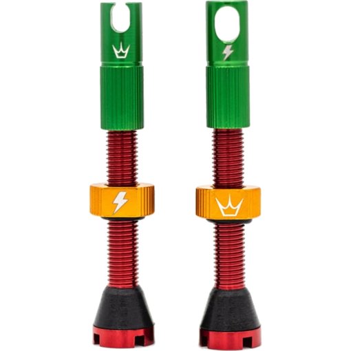 Foto de Peaty&#039;s x Chris King Válvulas Tubeless - MK2 - rasta (50to01)