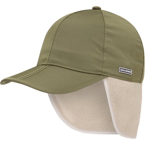 Photo produit de SealSkinz Casquette Imperméable et Pliable - Cantley - Olive