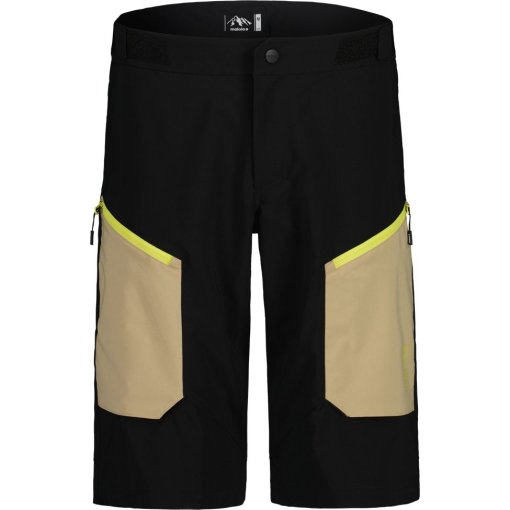 Foto de Maloja Pantalones Cortos Ciclismo Hombre - TorreM. Enduro - deep black multi 8862