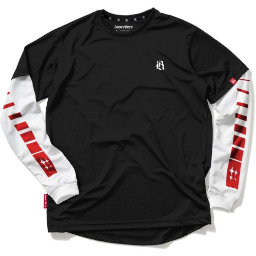 Picture of Loose Riders Tech Long Sleeve Jersey Men - Shutter TWFR Black