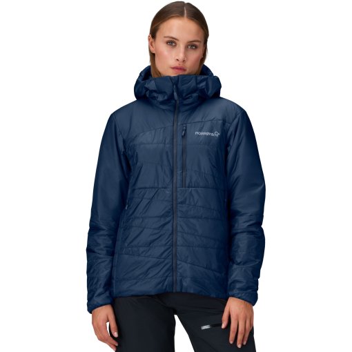 Foto de Norrona Chaqueta Térmica con Capucha Mujer - falketind thermo40 - Indigo Night