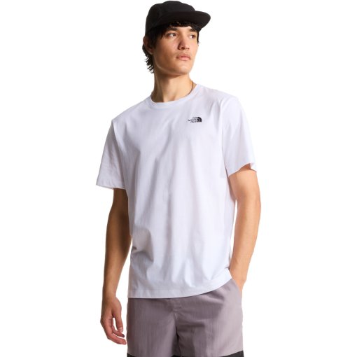 Photo produit de The North Face Evolution Simple Dome Regular T-shirt pour hommes - TNF White