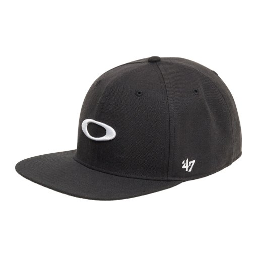 Foto de Oakley Gorra Hombre - 47 Oakley B1B Ellipse - Blackout/Blanco